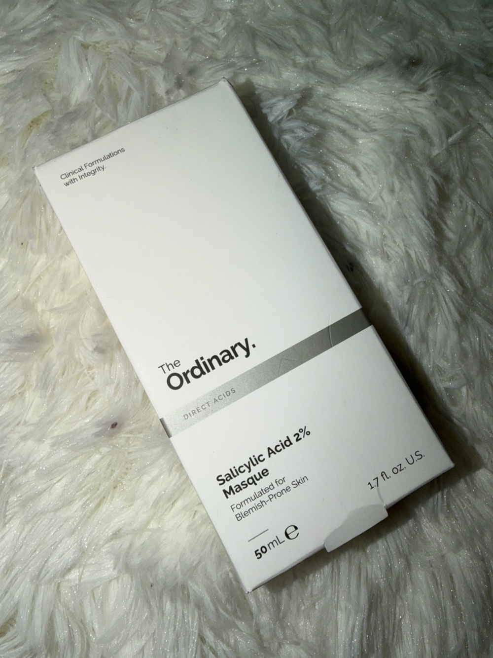 NWB The Ordinary Salicylic Acid Face Mask